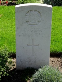Klagenfurt War Cemetery - Martin, Sydney Percival